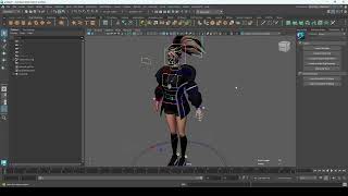 Reference a rig in Maya and set the textures mGear link in description [upl. by Arimahs]