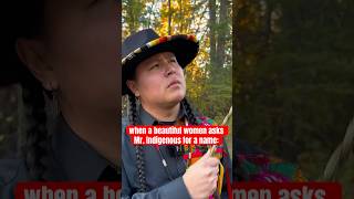 When Mr Indigenous falls sacredly in love😍🦅 indigenous comedy native love nativeamerican [upl. by Ahseyn]