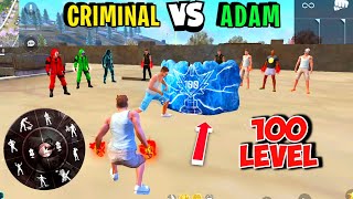 Free Fire Gloowall vs Gloowall Challange 😱 90 Lv Gloowall Vs 100 Lv Emote Fight ⚡ Garena Free Fire [upl. by Bambie]