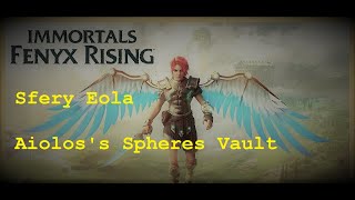 Immortals Fenyx Rising  Sfery Eola  Aioloss Spheres Vault [upl. by Joby229]