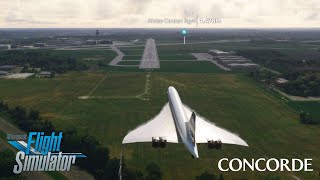 Concorde  Northeast Ohio Tour  Microsoft Flight Simulator  RTX 4090 [upl. by Sherman37]