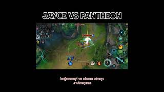 JAYCE VS PANTHEON mobtechno wildrift leagueoflegends lolwildrift shorts [upl. by Sedgewick]