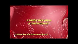 Krúbi  Tárgyalás A Nők Vezérigazgatójával Official Lyric Video [upl. by Sulamith]