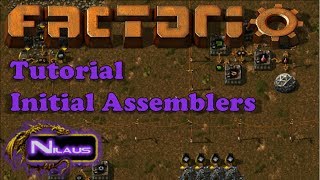 Factorio Tutorial  1 Initial Assemblers [upl. by Coop]