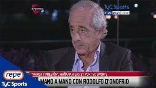 Rodolfo D´Onofrio quotDaniel Passarella es un desubicado por enfrentar a Grondonaquot HD [upl. by Ylaek]