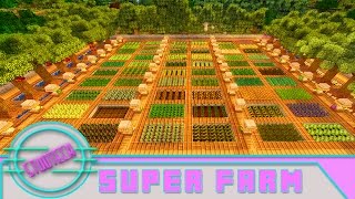 Minecraft Pams Harvest Craft Farm and Orchard Tutorial Stud Tech Reloaded Ep12 [upl. by Zelikow]