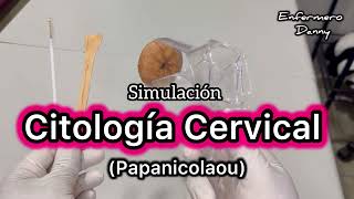 Papanicolaou con una Dona  Práctica de la Citología Cervical 😃🍩🧰 [upl. by Avilo917]