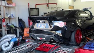 2JZ BRZ Pt 23  DYNO DAY The Slowest 2JZ BRZ IN THE WORLD [upl. by Drofnats]