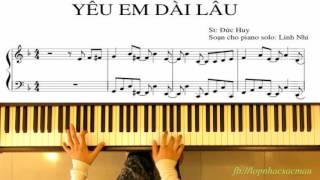 Yêu Em Dài Lâu  Piano cover  Linh Nhi [upl. by Eillam707]