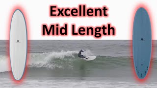 Mid Length for Beginners and Intermediates Thunderbolt Harley Ingleby HI MOE Surfboard Review [upl. by Ellednahs]