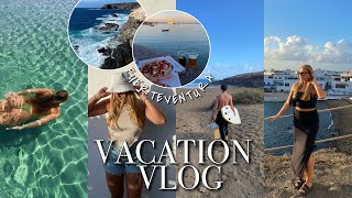 FUERTEVENTURA 23‘  Vacation Vlog  Places Outfits amp more🌴🏄🏼‍♀️🌊💖 [upl. by Meurer526]