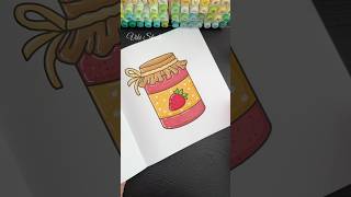 Color With Me Best Food Coloring Pages 🎨🍜 shorts satisfying [upl. by Atiken266]