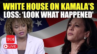 LIVE White House Blames Kamala Harris’ Election Loss On… Biden Team Prepares For Power Transition [upl. by Aidil]