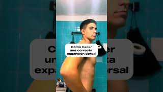 como hacer una correcta expansion dorsal [upl. by Dnob]