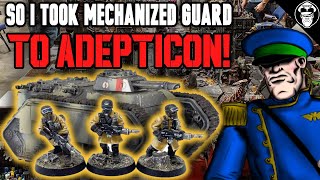 So I took Mechanized Guard to Adepticon  Tournament After Action Report  Warhammer 40000 [upl. by Leanora]