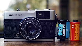 Cheap Camera  KILLER LENS Why the Olympus Trip 35 is the Best Film Point and Shoot [upl. by Benisch]