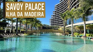 O RESORT SAVOY PALACE NA ILHA DA MADEIRA EM PORTUGAL  Por Carioca NoMundo [upl. by Beitz]