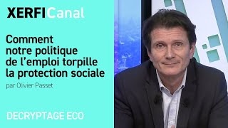 Comment notre politique de l’emploi torpille la protection sociale Olivier Passet [upl. by Ier]