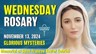 Wednesday Rosary 🤎 Glorious Mysteries of Rosary 🤎 November 13 2024 VIRTUAL ROSARY [upl. by Ardnad]