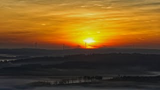 Sonnenaufgang im Nebel [upl. by Zulaledairam]