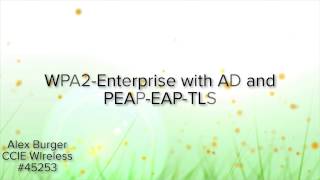 WPA2 Enterprise with AD and PEAPEAPTLS [upl. by Aliuqaj]