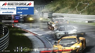 Assetto Corsa 2023 with Vision Reality 12 Reshade and Pure 0180 graphic mods Tutorial RTX 4090 [upl. by Fenton]