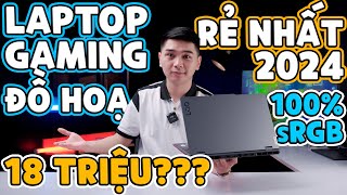 Laptop Gaming Đồ hoạ RẺ NHẤT 2024 18 triệu 100 sRGB  Lenovo LOQ 15 15IAX9  LaptopWorld [upl. by Drarreg545]