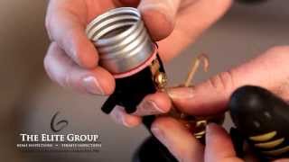 How To Rewire A Lamp  The Elite Group Property Inspections [upl. by Carissa]