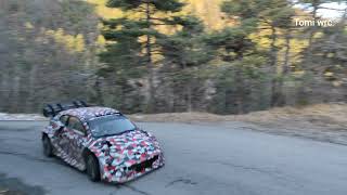 Test Elfyn Evans Rallye MonteCarlo 2022 [upl. by Edrahc]