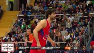 Milos Teodosic vs Baskonia 34pts 10asts 43PIR EuroLeague 201617 Round 9 [upl. by Yvad652]