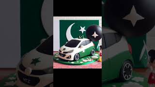 Pakistan Cake Ideas Pakistan Independence Day shorts video viralshorts javerias lifestyle [upl. by Enaujed904]