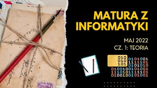 Matura MAJ 2022  INFORMATYKA 💻  Cz 1 Teoria [upl. by Mila]