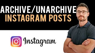 ✅ How to Archive and UNARCHIVE Instagram Posts Full Guide [upl. by Ydnagrub]