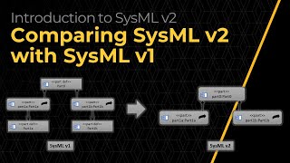 Comparing SysML v2 with SysML v1 — Lesson 4 [upl. by Relly481]