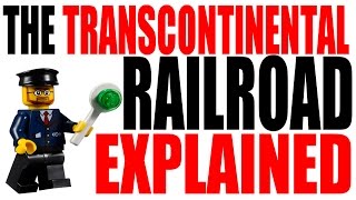 The Transcontinental Railroad Explained US History Review [upl. by Ahsac]