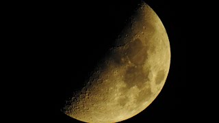 First Quarter Moon 505 of 10th October 2024 [upl. by Lebasiram]