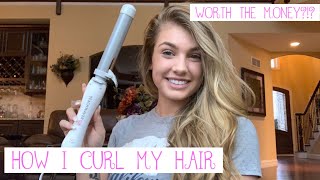 How I Curl My Hair  Beachwaver IS IT WORTH THE MONEY [upl. by Latsirhc271]