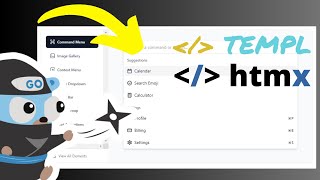 Ultimate Golang  HTMX  TEMPL  TAILWIND Project Template [upl. by Olonam]