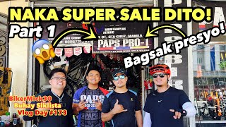 PUNTAHAN NYO TO NAKA SUPER SALE SILA ANG DAMING BIKE AT BIKE PARTS NA BAGO AT BAGSAK PRESYO [upl. by Rudwik]