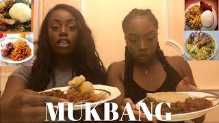 MUKBANG NIGERIAN FOOD PATRICIA BRIGHT REACTION JampO [upl. by Lahsiv150]