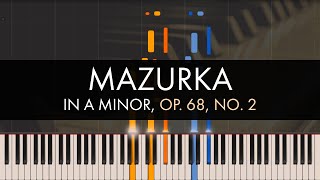 Frédéric Chopin  Mazurka in A Minor Op 68 No 2 [upl. by Alberic]