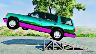 Rollover Pileup Crashes 27– BeamNG Drive  Rtx pro games [upl. by Ydollem]