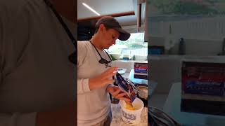 Yacht Chef  Day In The Life PART 1 privatechef yacht chef cooking food [upl. by Aicats]