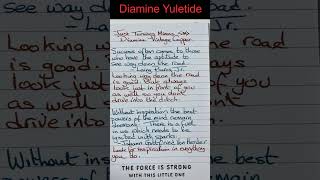 Writing Fri 30 Aug Tibaldi Bononia and Diamine Yuletide shorts [upl. by Betteanne]