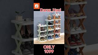 5 Tiers Shoe Rack Compact organizers trendingshorts daraz ytshorts trending [upl. by Augie]