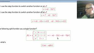 Heaviside function in Differential Equations [upl. by Kifar]