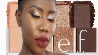 New Makeup from ELF  Bite Size Palettes Review  ELF Bite Size Eyeshadows Elf Cosmetics [upl. by Yecniuq323]