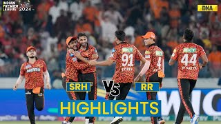 SRH vs RR Highlights Sunrisers Hyderabad Beat Rajasthan Royals By 1 Run  IPL 2024 Highlights [upl. by Idner]