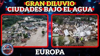 GRAN DILUVIO DEJA CIUDADES BAJO EL AGUA EN ESTOS PAISES [upl. by Ssecnirp]