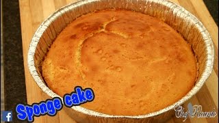 Sponge Cake For Sunday Dinner  Recipes By Chef Ricardo [upl. by Amand]